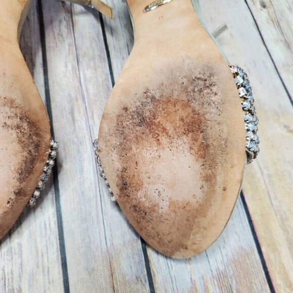 Badgley Mischka Tessa Crystal Embellished Sandal - Picture 5 of 14